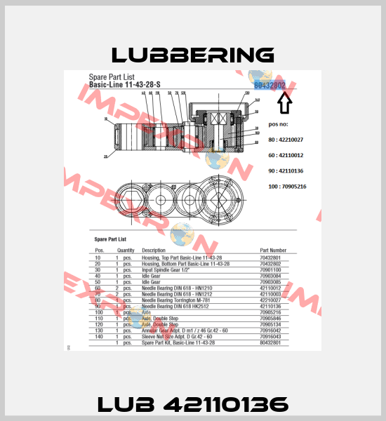 LUB 42110136 Lubbering