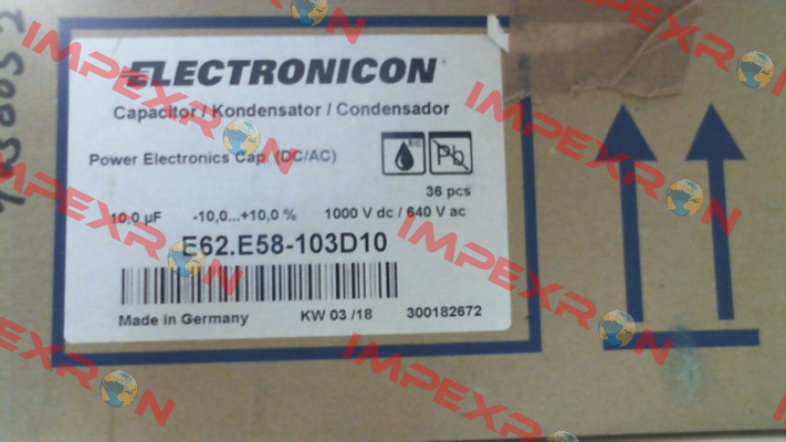 E62.E58-103D10 Electronicon