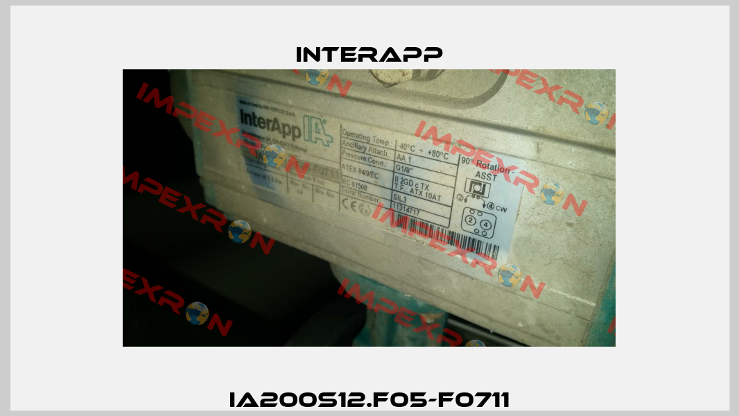 IA200S12.F05-F0711 InterApp