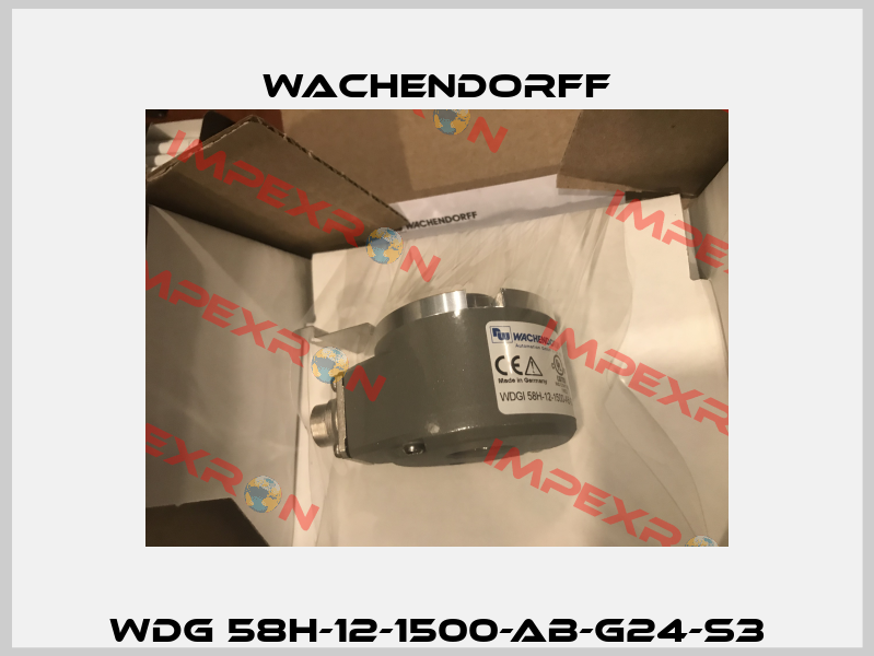 WDG 58H-12-1500-AB-G24-S3 Wachendorff