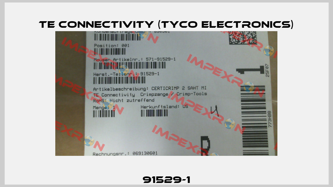 91529-1 TE Connectivity (Tyco Electronics)