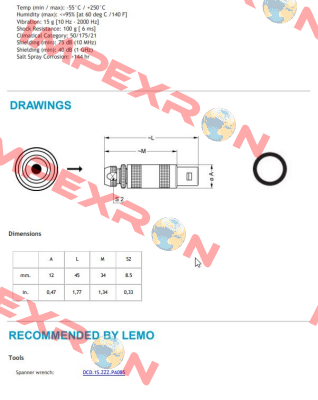 FFB.1S.250.CTAC42 Lemo