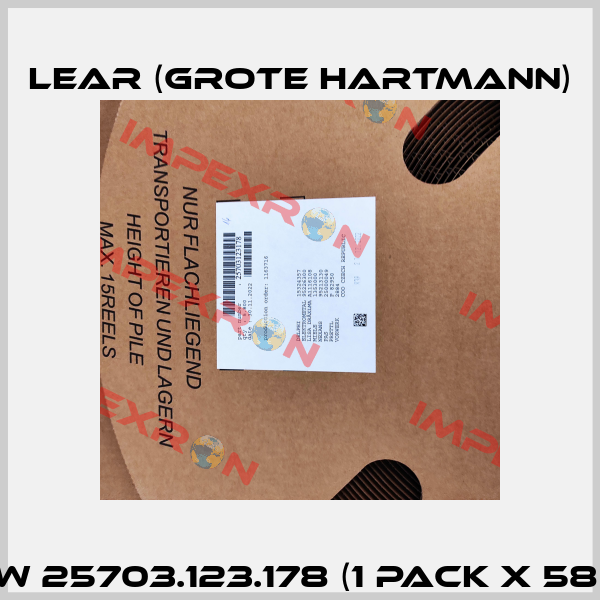GHW 25703.123.178 (1 pack x 5800) Lear (Grote Hartmann)