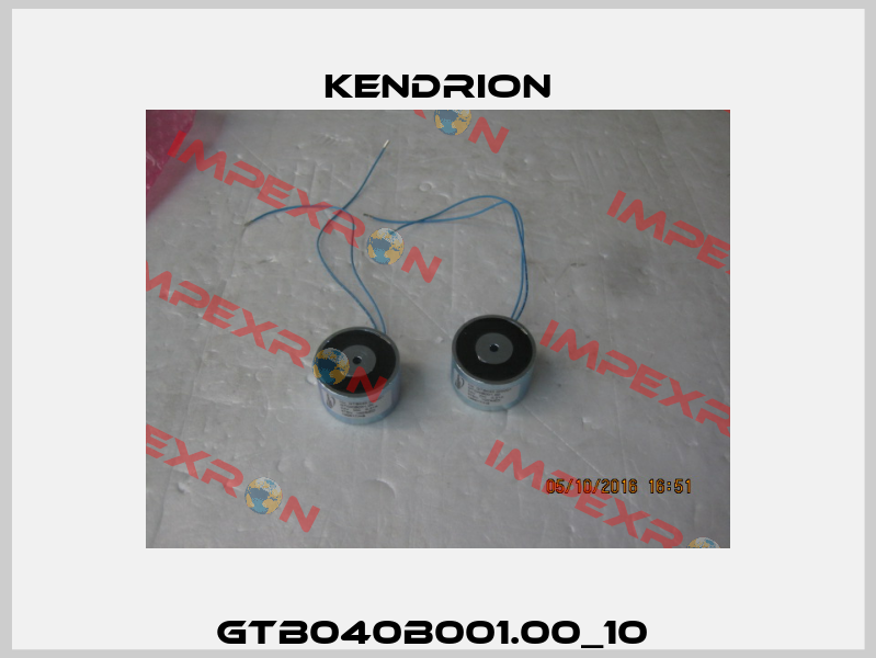 GTB040B001.00_10  Kendrion