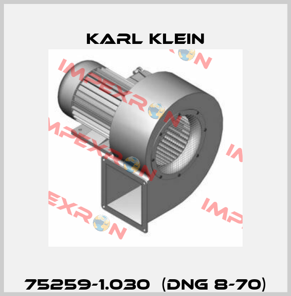 75259-1.030  (DNG 8-70) Karl Klein