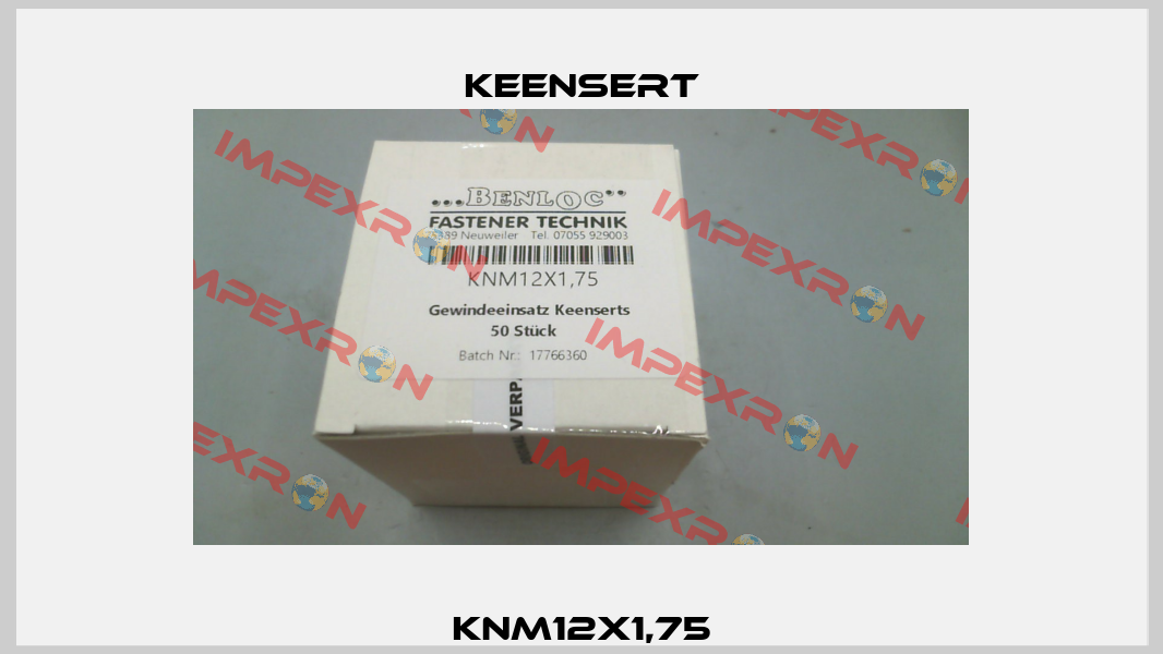 KNM12X1,75 Keensert