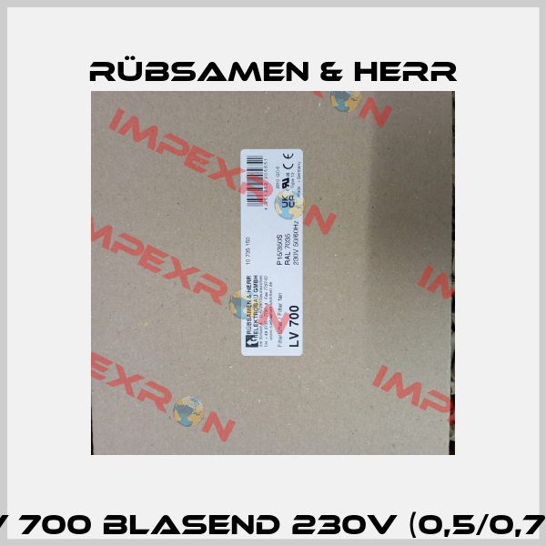 LV 700 blasend 230V (0,5/0,7A) Rübsamen & Herr